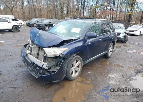 2012 Toyota Highlander Limited V6 z USA, uszkodzony, nr VIN 5TDDK3EH9CS157085